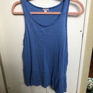 Gap Loose Fit Peplum Tank